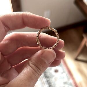 Vintage Turkish 14kt Solid Rose Gold Ring